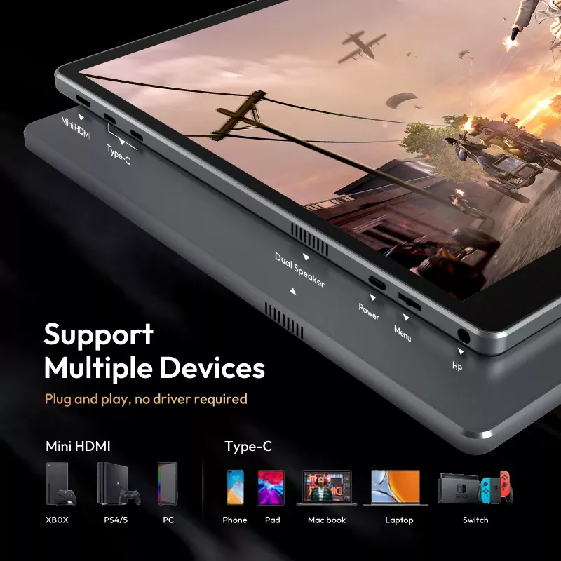 آپ کام اور سفر کے لئے 16 انچ 1200p پورٹیبل مانیٹر کیوں منتخب کریں؟